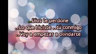 TENGO QUE OLVIDAR KARAOKE JUAN GABRIEL