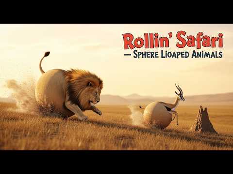 Rollin’ Safari — Sphere Shaped Animals (The Funny fail in wildlife If animals were round)