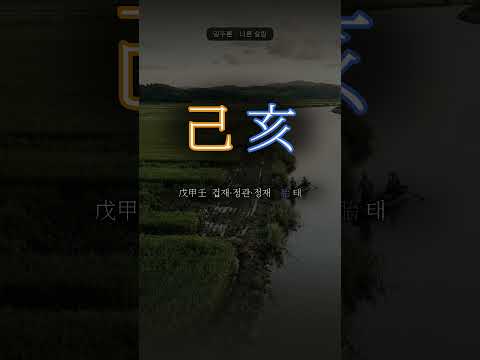 물가에 펼쳐진 옥토 | 기해(己亥) 일주