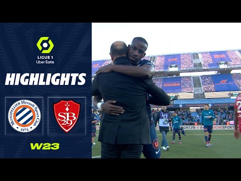 MONTPELLIER HÉRAULT SC - STADE BRESTOIS 29 (3 - 0) - Highlights - (MHSC - SB29) / 2022-2023