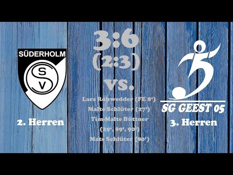 Highlights Süderholmer SV II vs. SG Geest 05 III - 19.11.2016