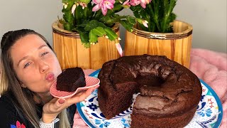 BOLO DE CHOCOLATE SUPER FOFINHO, ZERO AÇÚCAR, GLÚTEN E LACTOSE