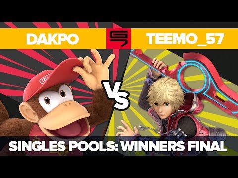 Dakpo vs Teemo_57 - Ultimate Singles: Pools R1 Winners Finals - Genesis 7 | Diddy Kong vs Shulk