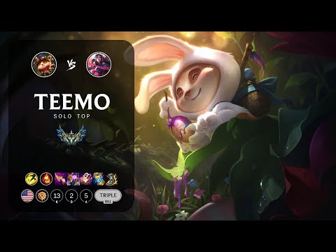 Teemo Top vs Irelia - NA Challenger Patch 13.16