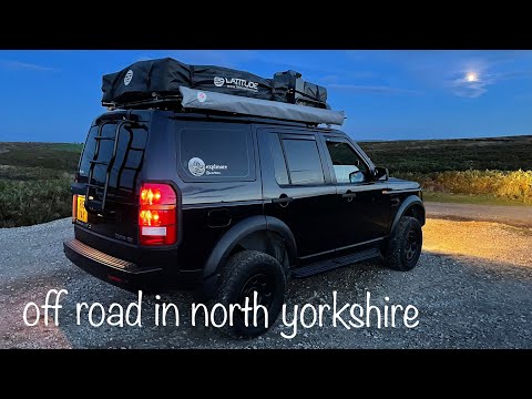 land rover discovery 3 overland build off road in north yorkshire