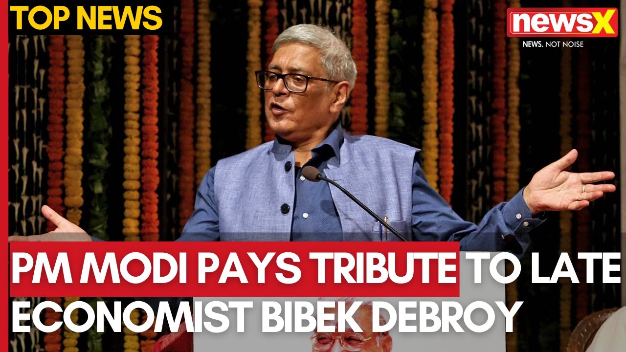 PM Modi Pays Tribute to Late Economist Bibek Debroy, Honoring His Legacy | NewsX