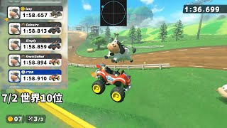 モーモーカントリーTA解説入力付き【マリオカートワールド】