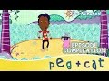 Peg Cat Full Episode Compilation The Giant Problem The Three Bears Problem 23 Minutes