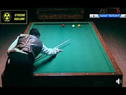GUALEMI vs. A.MARTINELLI - FINAL 2ND MODENA BILLIARD TROPHY GAMES 2018 PISTOIA