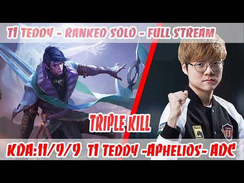 [11/9/9]-[Double Kill]-Teddy Aphelios VS Kai'Sa ADC