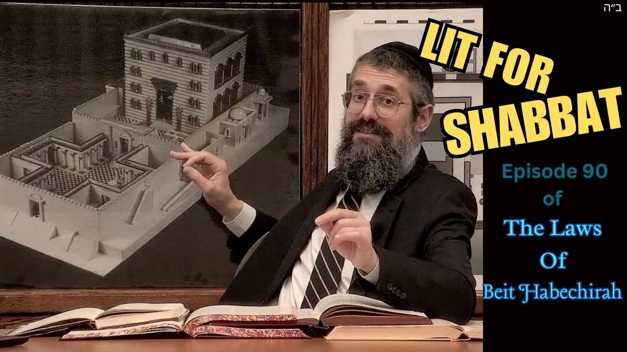 Lit for Shabbat! Holding Pattern for Friday Night. Minding Time & Space. Rambam Beit HaBechira 8; 12 thumbnail