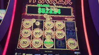 Got a Major Jackpot on a 50 cents bet. #firstcasinoin2022 #tablemountaincasino