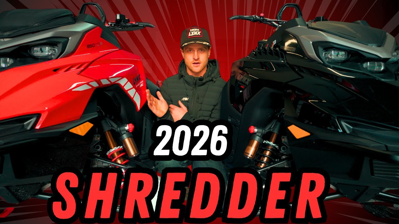 NEW 2026 LYNX Shredder, Everything you need to KNOW!