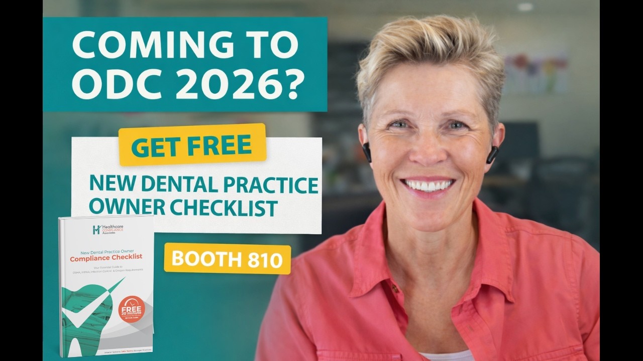 Oregon Dental Conference 2026: Get Your Free New Practice Compliance Checklist