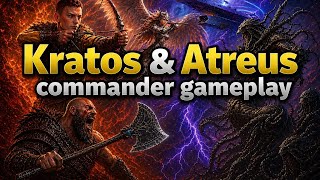 MTG Commander Kratos and Atreus Vs Slivers Vs Artifacts Vs Angels #MTG #MagicTheGathering
