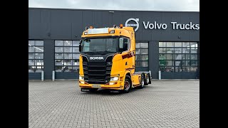 Tracteur routier Scania S580 V8 NGS 6x2 Trekker Hydraulic / Retarder / Full Air | Image 4 - Autoline