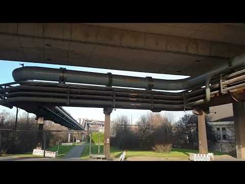 Pumpwerk Alte Emscher - von aussen - Monumentales Bauwerk - Duisburg Alsum - 27.12. 2022