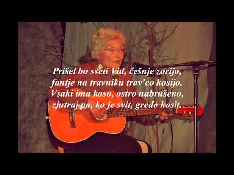 37 Silva Kosec - Prišla bo, prišla, pomlad zelena