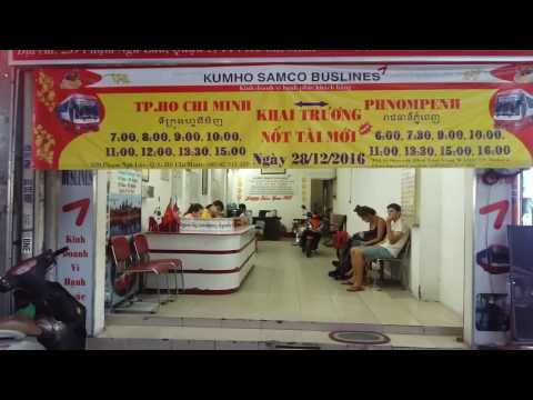 Empresas de ônibus entre Cidade de Ho Chi Minh e Phom Penh