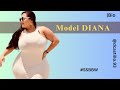 BBW Natural Diana Castillo Plus SSBBW Body Positive Curvy Plussize Fashion Models Biography US