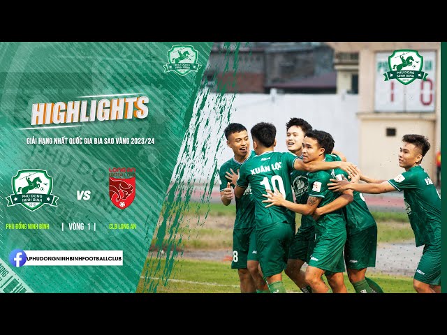 Highlights | Phù Đổng FC vs Long An | Vòng 1 - V.League 2 - 2023/24