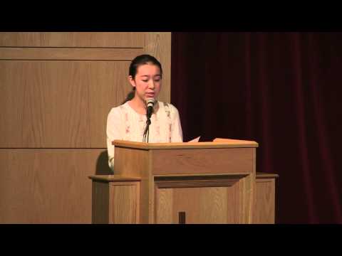 Irene Yang Speech