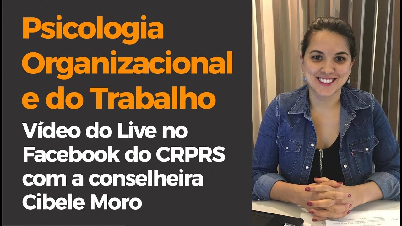 Psicologia Organizacional e do Trabalho