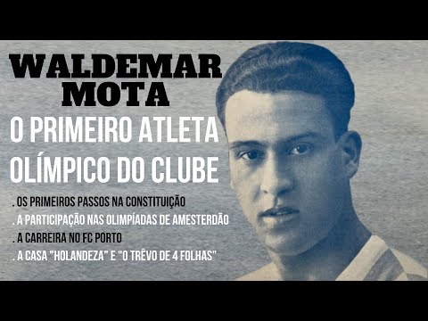 Waldemar Mota - O primeiro atleta olímpico do clube