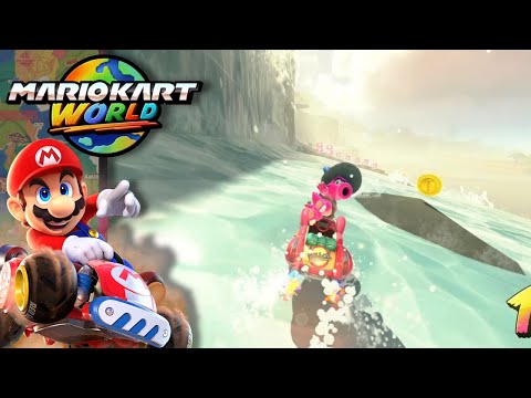 Salty Salty Speedway/GCN Dino Dino Jungle - Mario Kart World