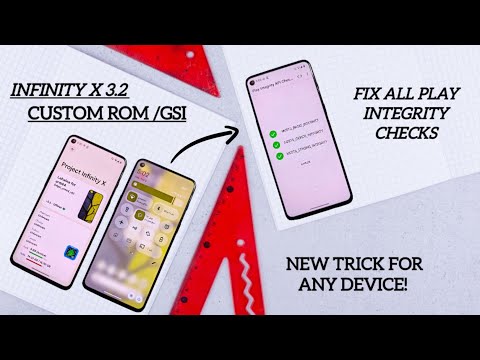Strong integrity fix using Infinity X 3.2 custom gsi rom🚀