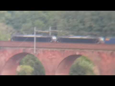 Treno merci doppia e484 mrce oceanogate container,Ceranesi,succursale Giovi,trains hunter,Railways