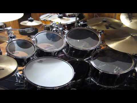 Franck Cascalès, Kit Yamaha Recording Custom Tom 8/10/12/14/16/20/ Snare drums 10 / 12 / 14/ 14 :-)