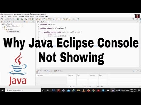 Why Not Showing Java Eclipse Console Find Java Eclipse Console Coad Coach