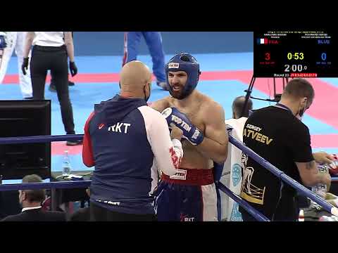 Hassan Hamilcaro v Sergei Ponomarev   86 kg K1 WAKO World Championships 2021