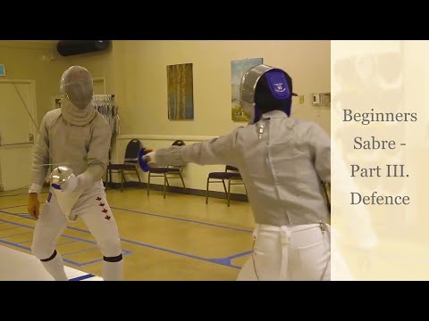 Intro to Beginners Sabre Pt 3: Defence & Parries (OSM Fencing)