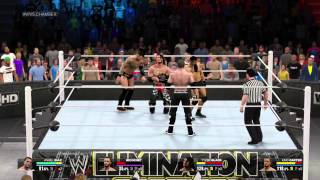 WWE 2K15 PS4 Fatal 4 way elimination match: Ricochet v Angel Diaz v Tyler black v King Carter pt.1