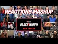 BLACK WIDOW | Black Widow New Trailer REACTIONS MASHUP