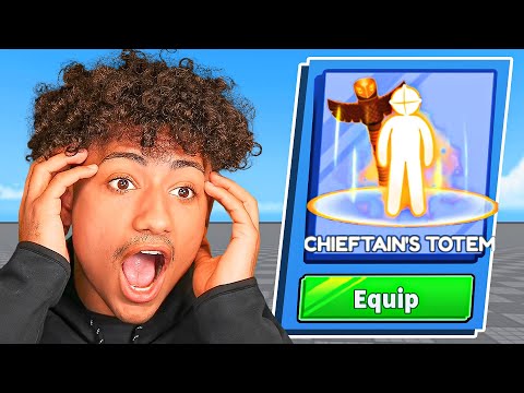 Spending $9,123,458 On The NEW CHIEFTAIN'S TOTEM Ability.. (Roblox Blade Ball)