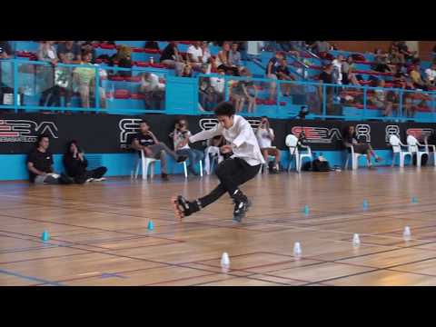 2018 PSWC Classic Slalom Senior Men 3rd place Nicolhas Yuki Santoni  (ITA)