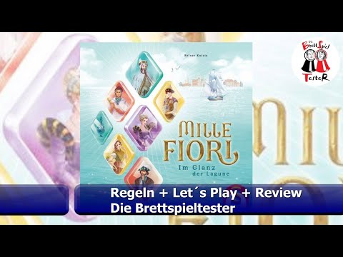 Mille Fiori von Reiner Knizia - Regeln + Let´s Play + Review - Brettspiel - Die Brettspieltester