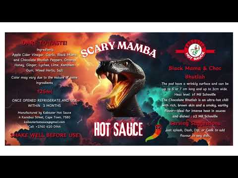 Kabouter Hot Sauce Scary Mamba