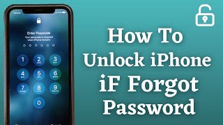 How To Unlock iPhone ! Unlock iPhone iF Forgot Password ! Unlock iPhone Without Data Losing [ 2023 ]