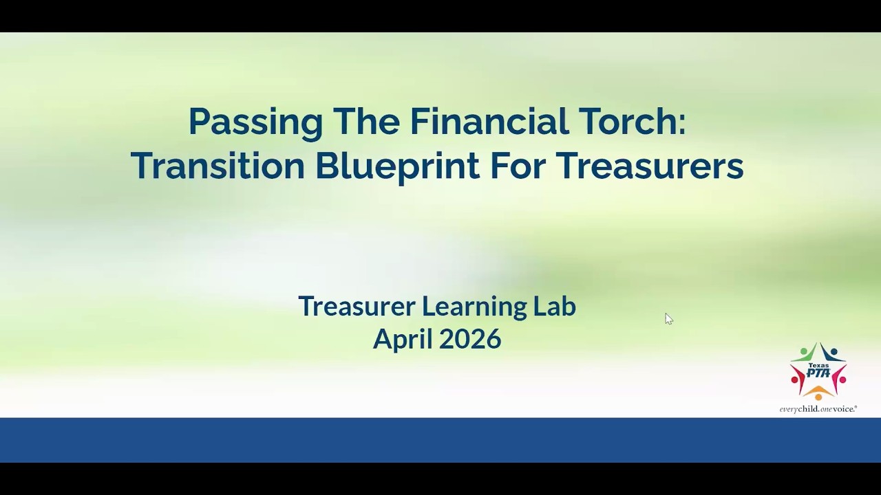 Passing the Financial Torch: Transition Blueprint for Treasurers