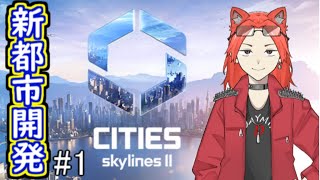 【cities skylinesⅡ】新たな都市開発の幕開け #1