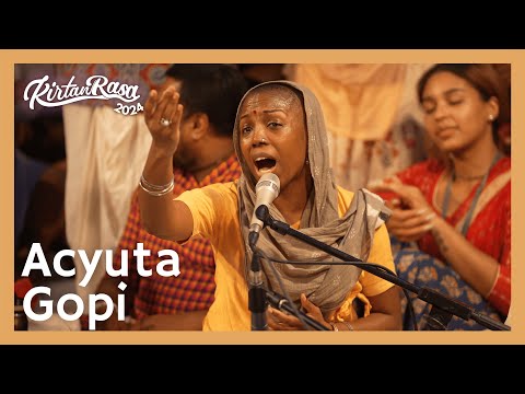 Acyuta Gopi Mataji's Kirtan | Day 3 | Kirtan Rasa 2024 | 4K | Dubai Kirtan Mela