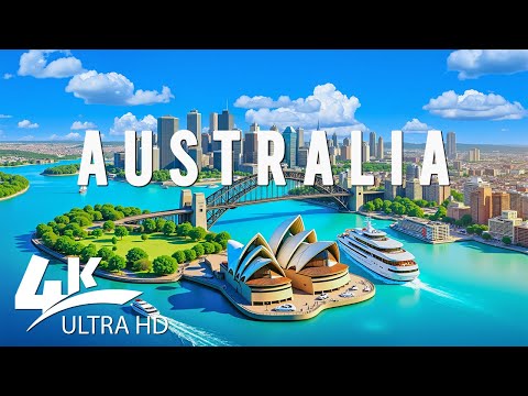 FLYING OVER AUSTRALIA 4K - Relaxing Music with Beautiful Nature Videos - 4K VIDEO ULTRA HD