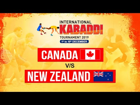 CANADA VS NEW ZEALAND | INTERNATIONAL KABADDI TOURNAMENT 2019 | POOL B | MATCH 04 | PTC PUNJABI GOLD