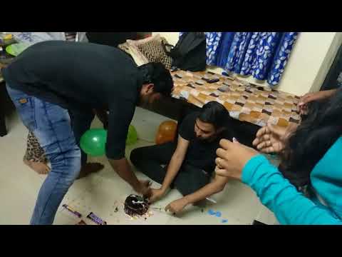 Kishan birthday cake cutting video