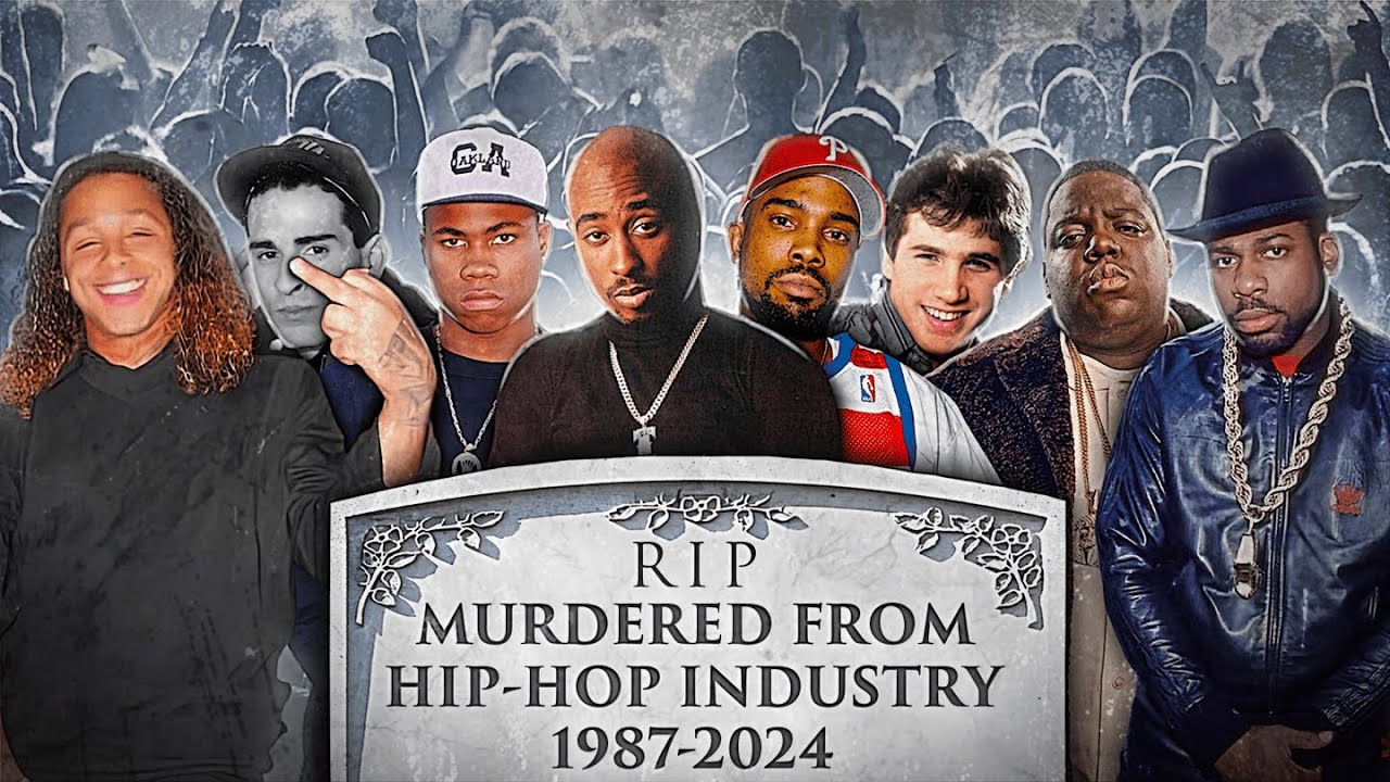 ALL MURDERED MUSICIANS from HIP-HOP INDUSTRY in U.S.A. | 1987-2024 | R.I.P. | Documentary