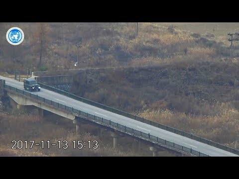 Dramatic video shows escape, shooting of North Korean defector